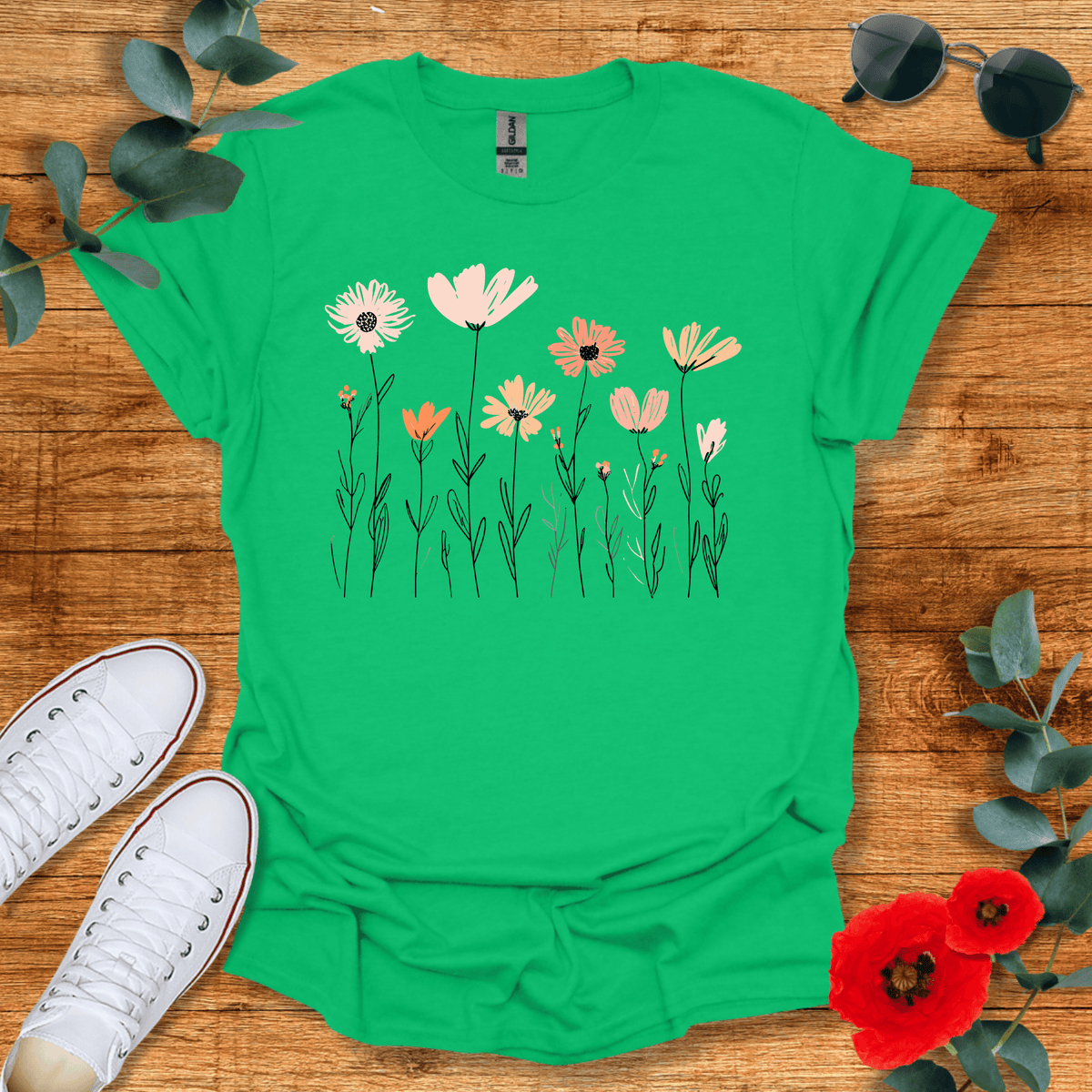 Botanical Bliss T-Shirt - Nature Lover Graphic Tee - Gift for Nature Lovers - Unisex