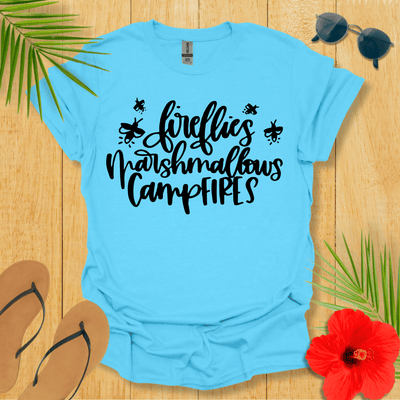 Firefly Night T-Shirt - Nature Lover Graphic Tee - Gift for Nature Lovers - Unisex