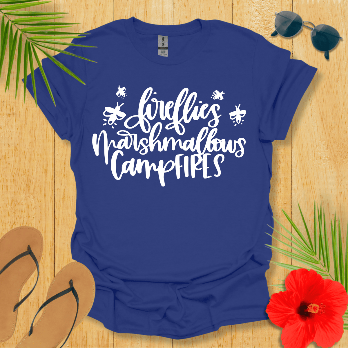 Firefly Night T-Shirt - Nature Lover Graphic Tee - Gift for Nature Lovers - Unisex