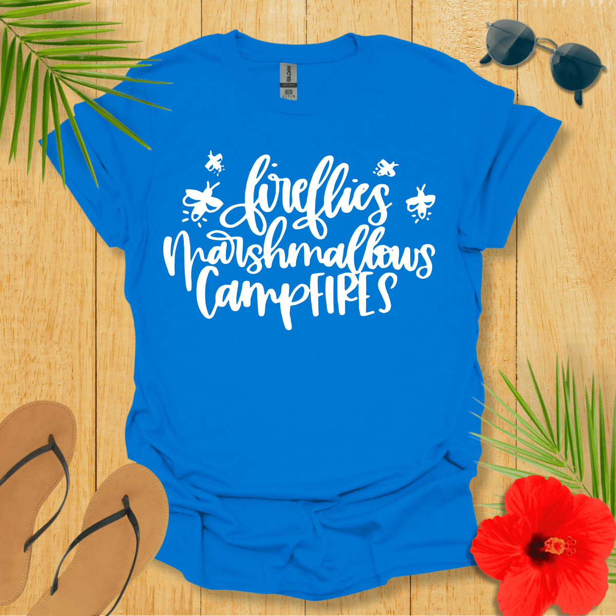 Firefly Night T-Shirt - Nature Lover Graphic Tee - Gift for Nature Lovers - Unisex