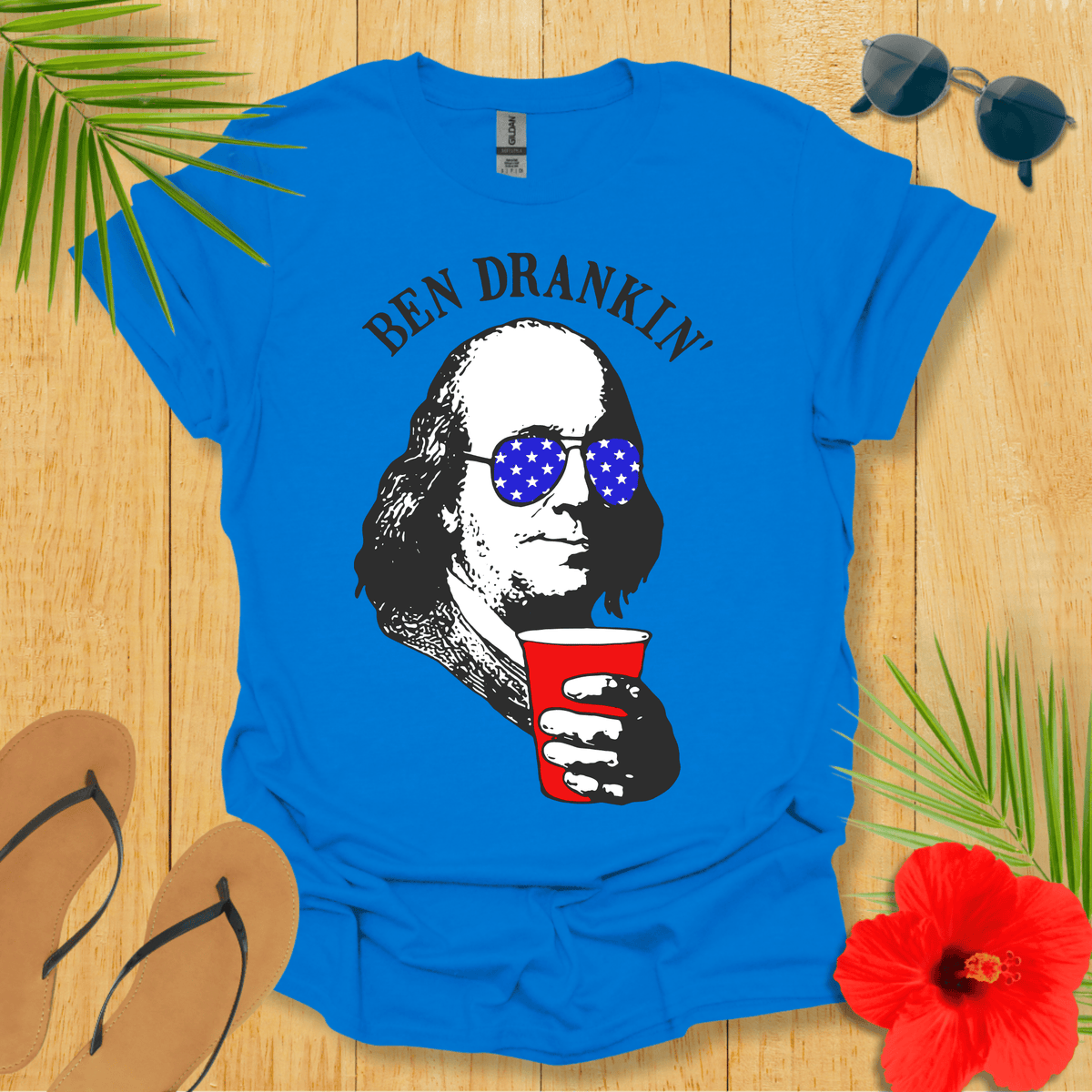 Ben Dranklin T-Shirt - Nature Lover Graphic Tee - Gift for Nature Lovers - Unisex