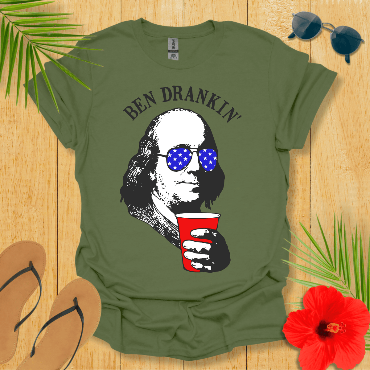 Ben Dranklin T-Shirt - Nature Lover Graphic Tee - Gift for Nature Lovers - Unisex