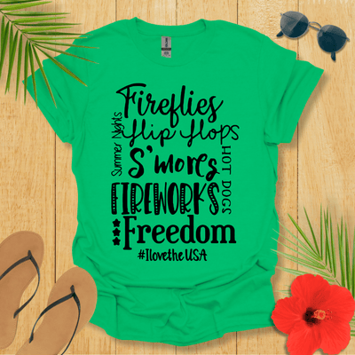 Fireflies T-Shirt - Nature Lover Graphic Tee - Gift for Nature Lovers - Unisex