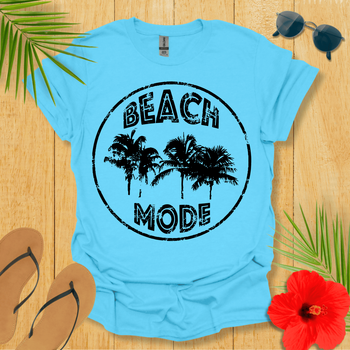 Beach Mode T-Shirt - Nature Lover Graphic Tee - Gift for Nature Lovers - Unisex