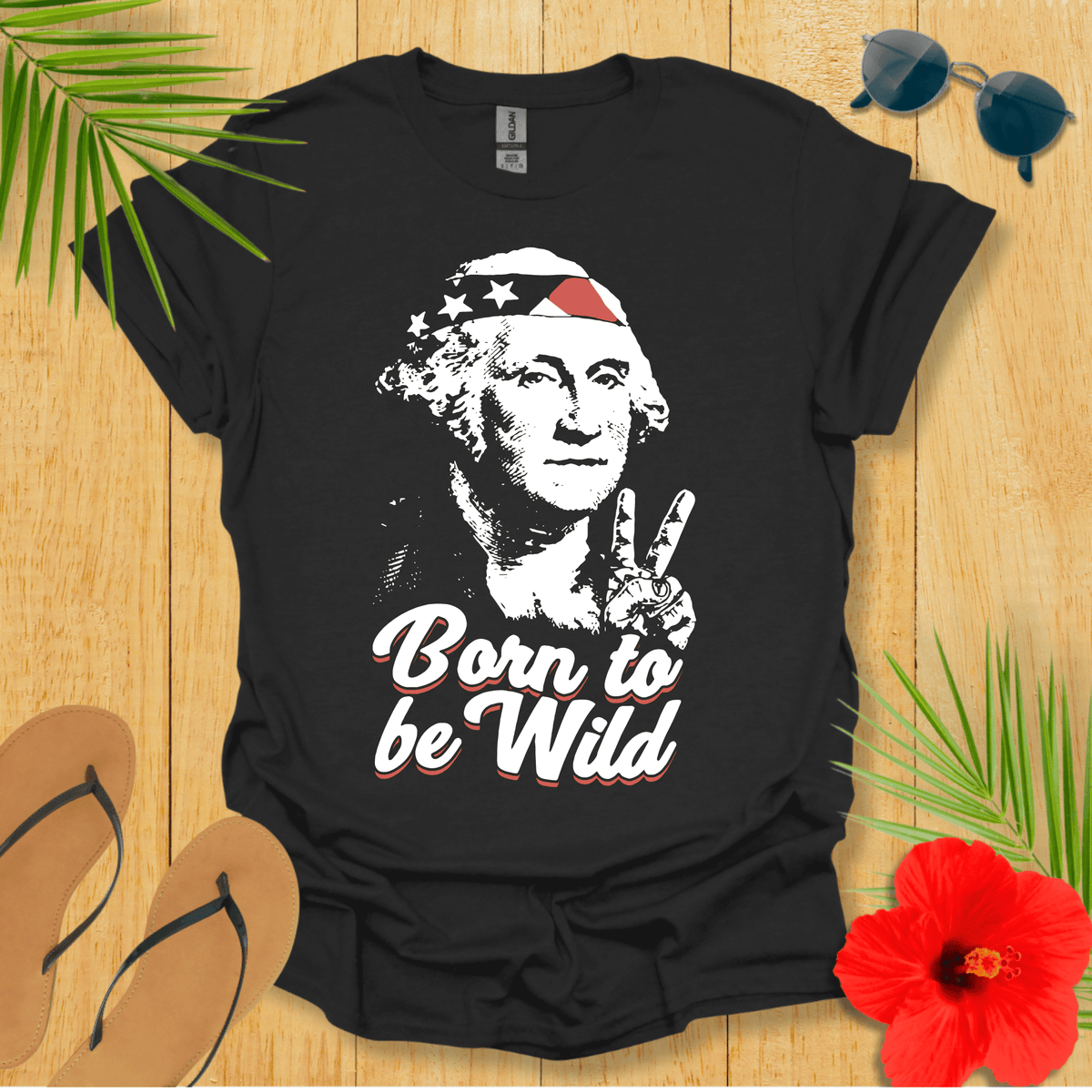 Born To Be Wild T-Shirt - Nature Lover Graphic Tee - Gift for Nature Lovers - Unisex