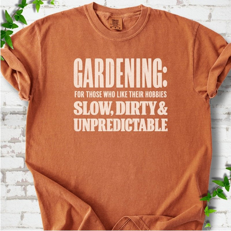 Gardening T-Shirt - Plant Lover Graphic Tee - Gift for Plant Lovers - Unisex
