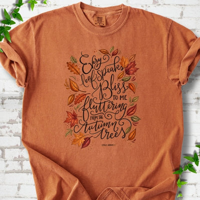 Every Leaf Speaks Bliss T-Shirt - Plant Lover Graphic Tee - Gift for Plant Lovers - Unisex