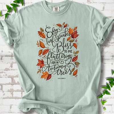 Every Leaf Speaks Bliss T-Shirt - Plant Lover Graphic Tee - Gift for Plant Lovers - Unisex
