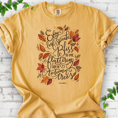 Every Leaf Speaks Bliss T-Shirt - Plant Lover Graphic Tee - Gift for Plant Lovers - Unisex