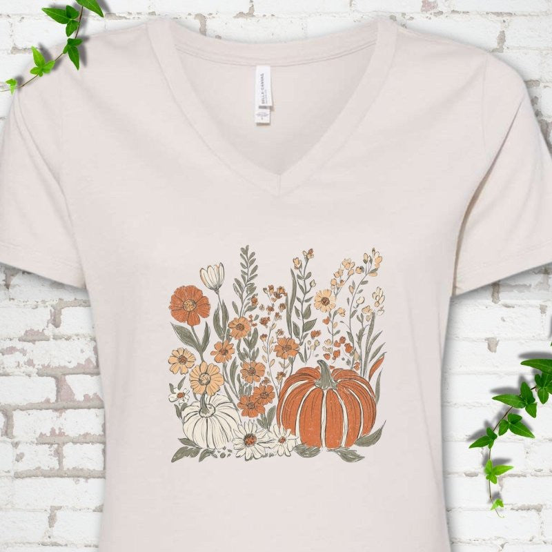 Boho Pumpkin T-Shirt - Plant Lover Graphic Tee - Gift for Plant Lovers - Unisex