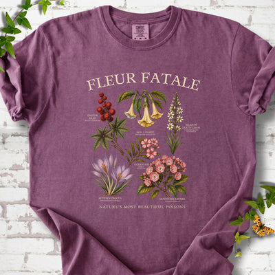 Fleur Fatale T-Shirt - Plant Lover Graphic Tee - Gift for Plant Lovers - Unisex