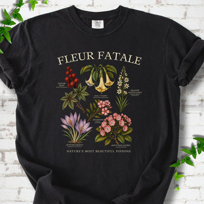 Fleur Fatale T-Shirt - Plant Lover Graphic Tee - Gift for Plant Lovers - Unisex
