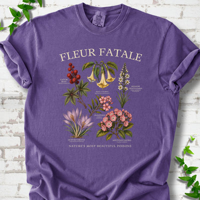 Fleur Fatale T-Shirt - Plant Lover Graphic Tee - Gift for Plant Lovers - Unisex