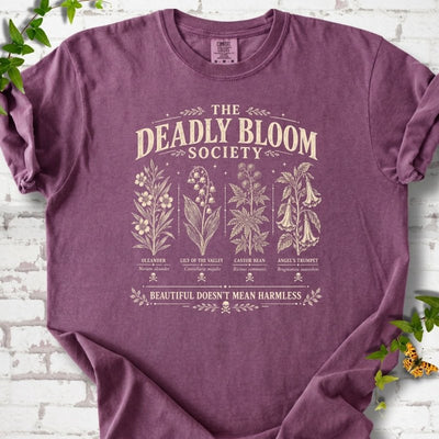 Deadly Bloom T-Shirt - Plant Lover Graphic Tee - Gift for Plant Lovers - Unisex