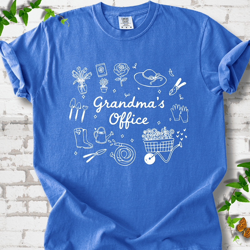 Grandma's Office T-Shirt - Plant Lover Graphic Tee - Gift for Plant Lovers - Unisex