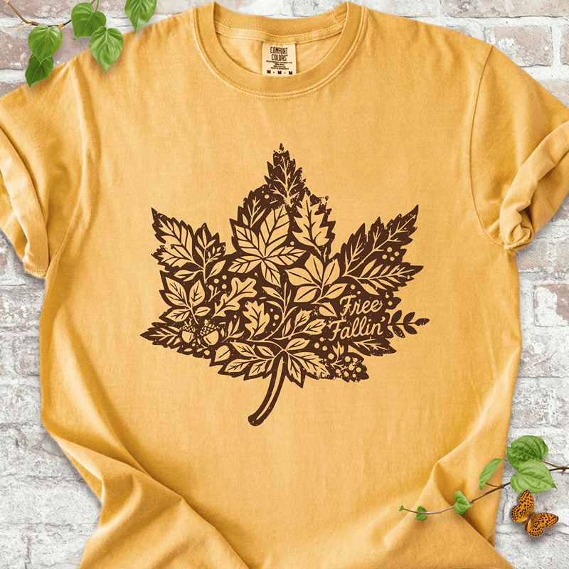 Free Fallin' T-Shirt - Plant Lover Graphic Tee - Gift for Plant Lovers - Unisex