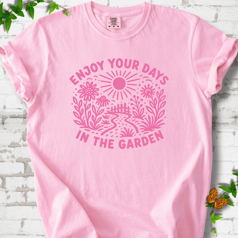 Gardening Days T-Shirt - Plant Lover Graphic Tee - Gift for Plant Lovers - Unisex