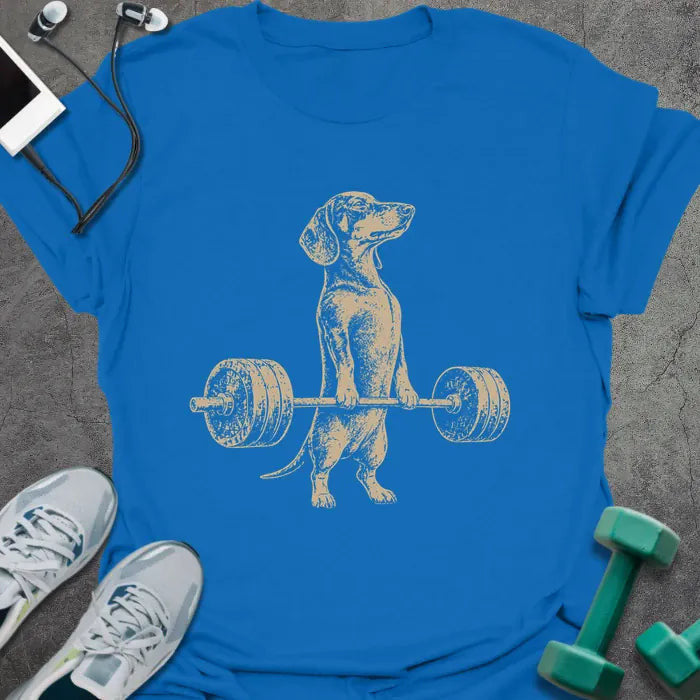 Doxie DL T-Shirt Gift For Gym Lover