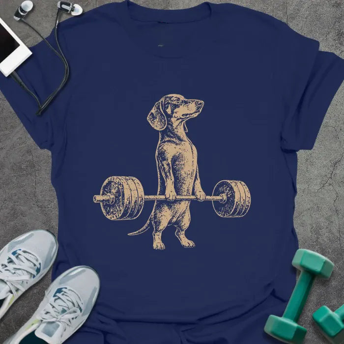 Doxie DL T-Shirt Gift For Gym Lover