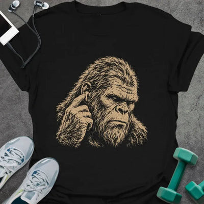 Bigfoot Locked T-Shirt Gift For Gym Lover