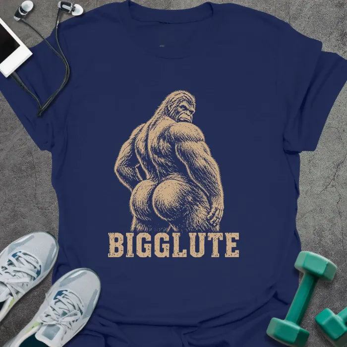 Bigglute T-Shirt Gift For Gym Lover
