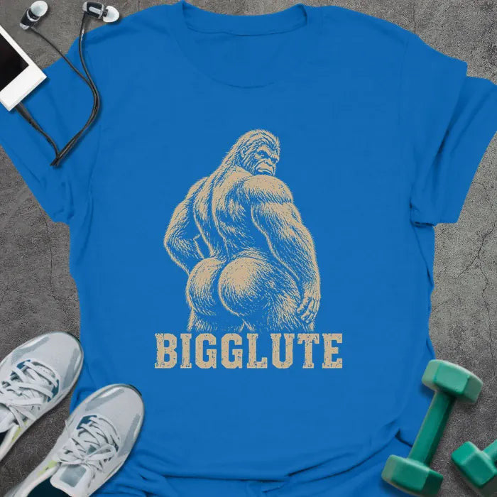 Bigglute T-Shirt Gift For Gym Lover