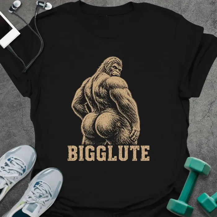 Bigglute T-Shirt Gift For Gym Lover
