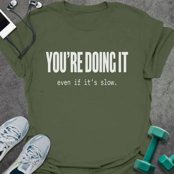 Doing It T-Shirt Gift For Gym Lover