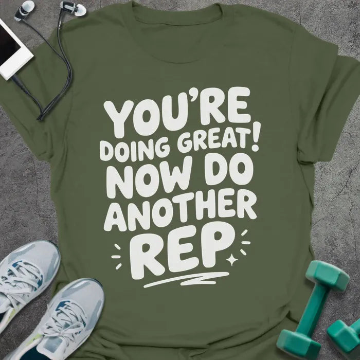 Doing Great T-Shirt Gift For Gym Lover