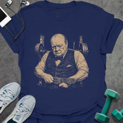 Churchill  Prep T-Shirt Gift For Gym Lover