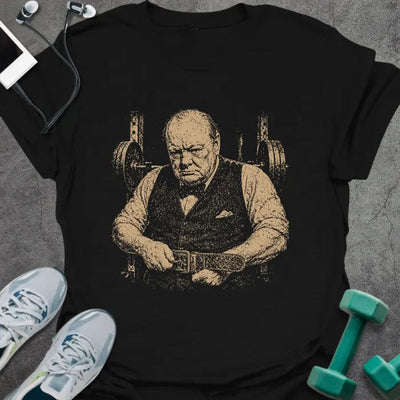 Churchill  Prep T-Shirt Gift For Gym Lover