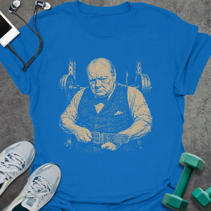 Churchill  Prep T-Shirt Gift For Gym Lover