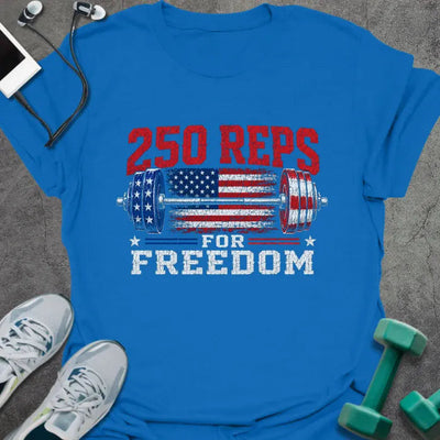 Freedom Reps T-Shirt Gift For Gym Lover