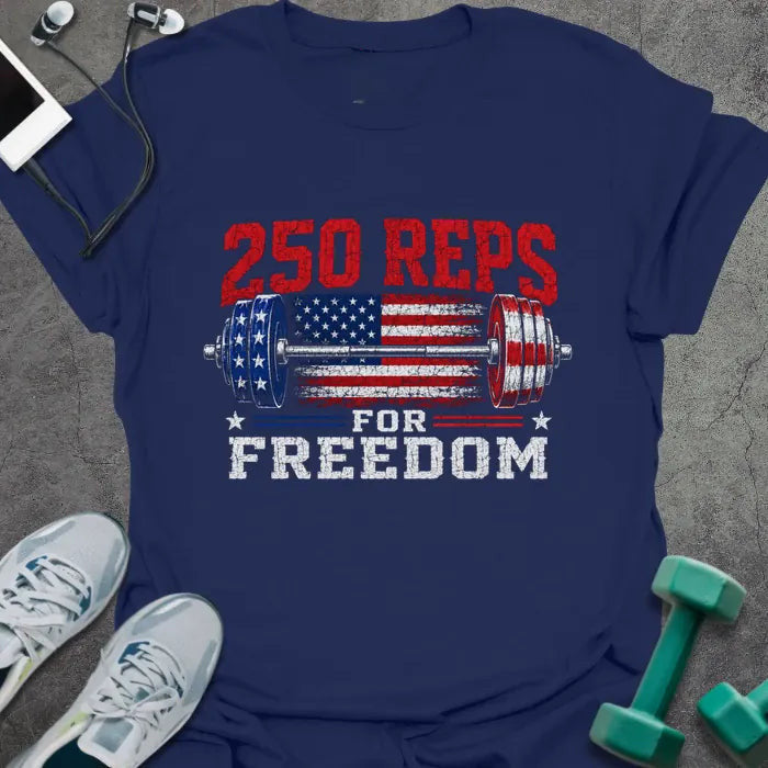 Freedom Reps T-Shirt Gift For Gym Lover