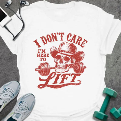 Cowboy Lift T-Shirt Gift For Gym Lover