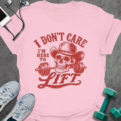 Cowboy Lift T-Shirt Gift For Gym Lover