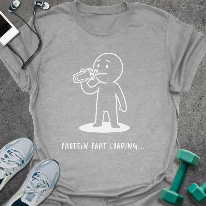 Fart Loading T-Shirt Gift For Gym Lover
