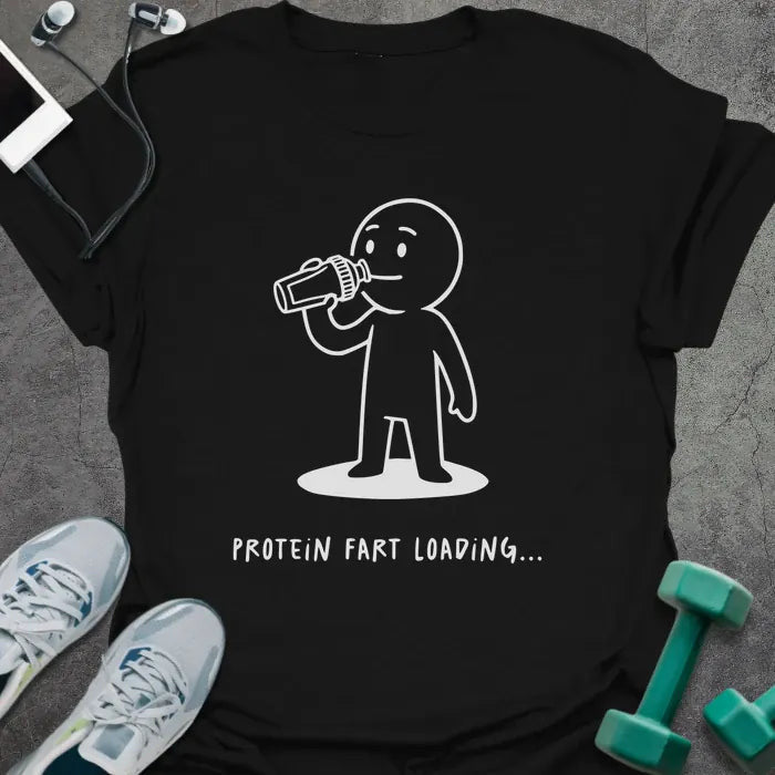 Fart Loading T-Shirt Gift For Gym Lover