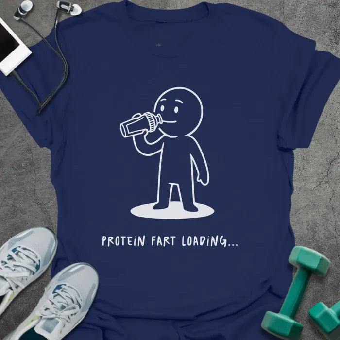 Fart Loading T-Shirt Gift For Gym Lover