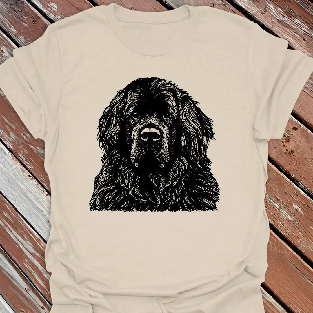 Floofy Newfie T-Shirt - Dog Graphic Tee - Gift for Dog Lovers - Unisex