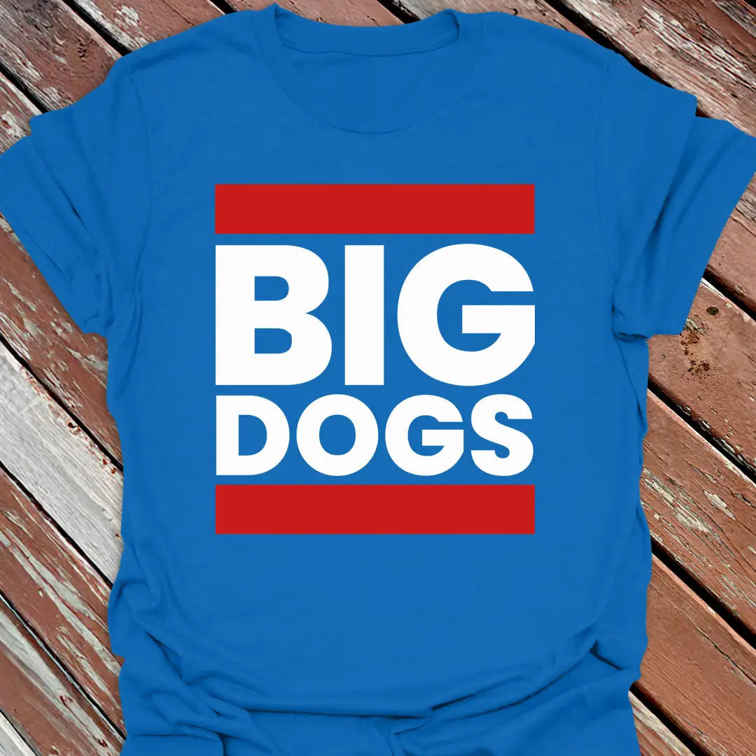 Big Dogs DMC T-Shirt - Dog Graphic Tee - Gift for Dog Lovers - Unisex