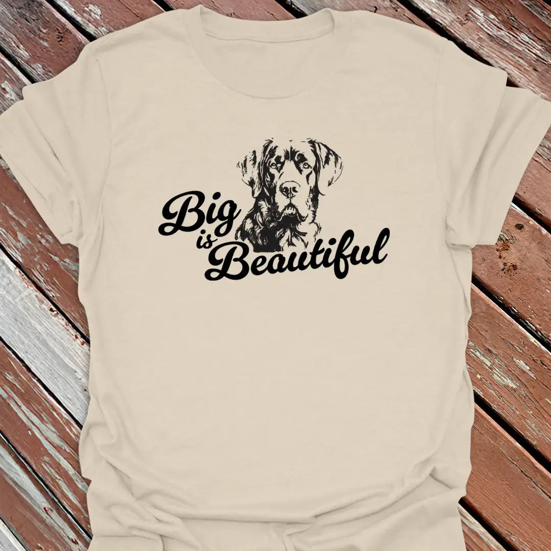 Big Beautiful Lab T-Shirt - Dog Graphic Tee - Gift for Dog Lovers - Unisex