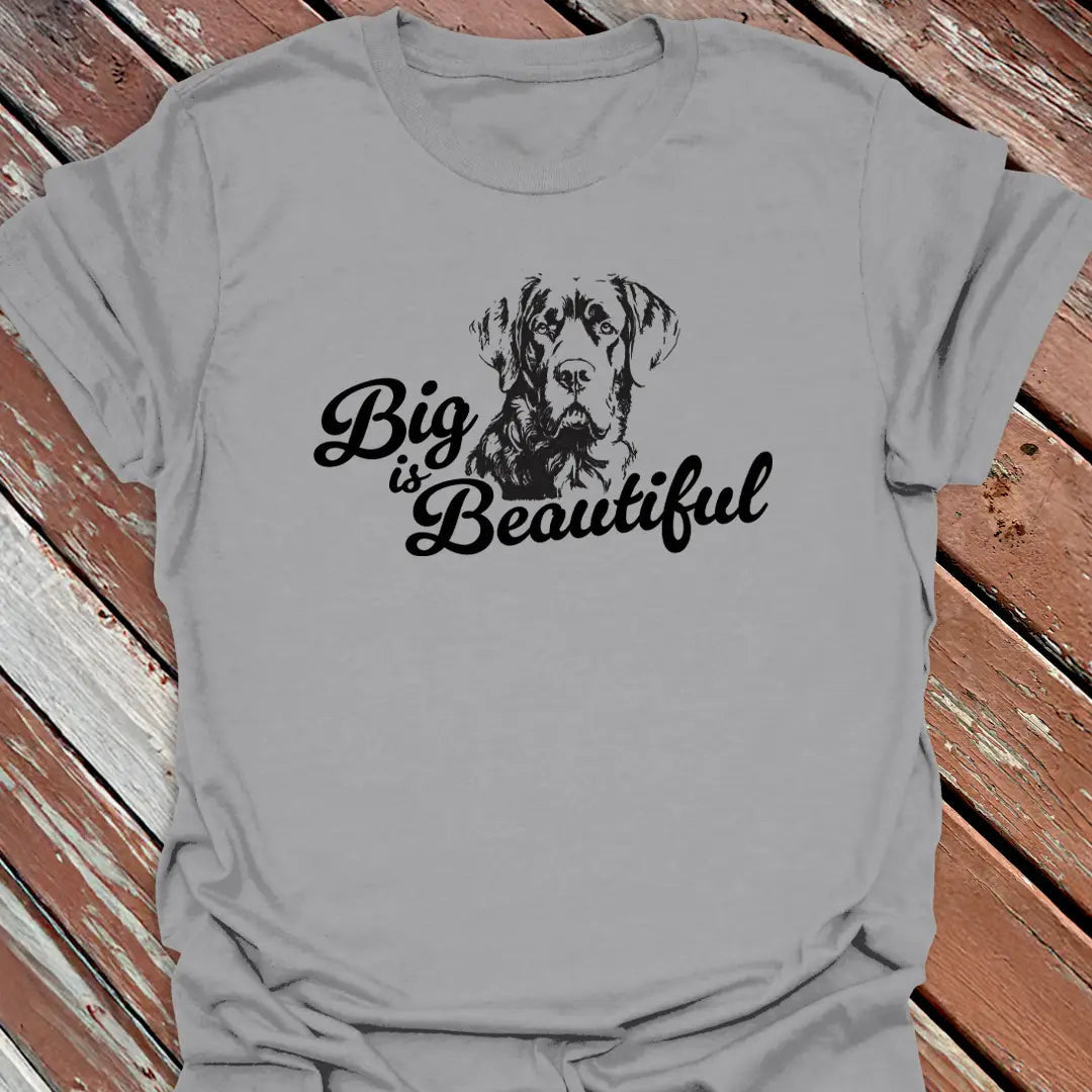 Big Beautiful Lab T-Shirt - Dog Graphic Tee - Gift for Dog Lovers - Unisex