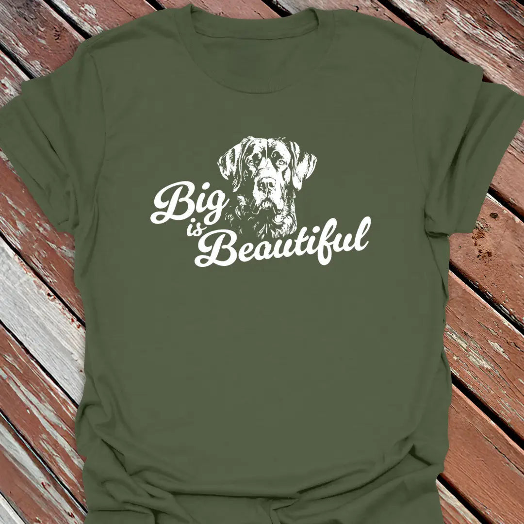 Big Beautiful Lab T-Shirt - Dog Graphic Tee - Gift for Dog Lovers - Unisex