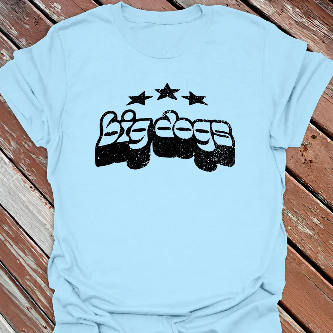 Big Dogs 3D T-Shirt - Dog Graphic Tee - Gift for Dog Lovers - Unisex