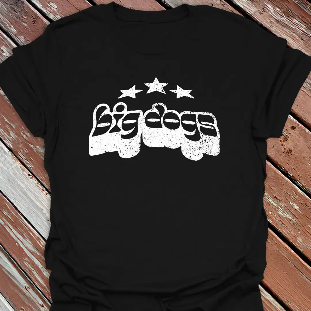 Big Dogs 3D T-Shirt - Dog Graphic Tee - Gift for Dog Lovers - Unisex