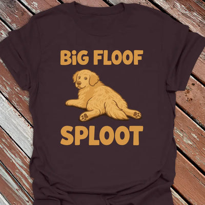 Big Floof Sploot T-Shirt - Dog Graphic Tee - Gift for Dog Lovers - Unisex