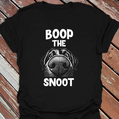 Boop The Snoot T-Shirt - Dog Graphic Tee - Gift for Dog Lovers - Unisex