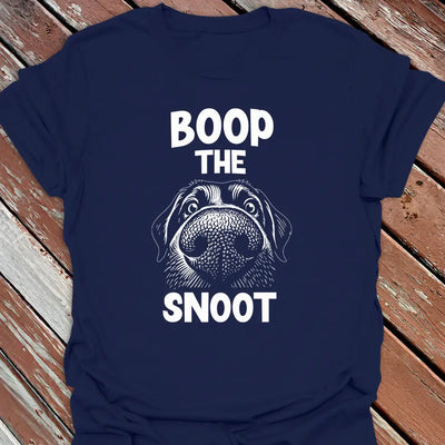 Boop The Snoot T-Shirt - Dog Graphic Tee - Gift for Dog Lovers - Unisex
