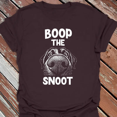 Boop The Snoot T-Shirt - Dog Graphic Tee - Gift for Dog Lovers - Unisex